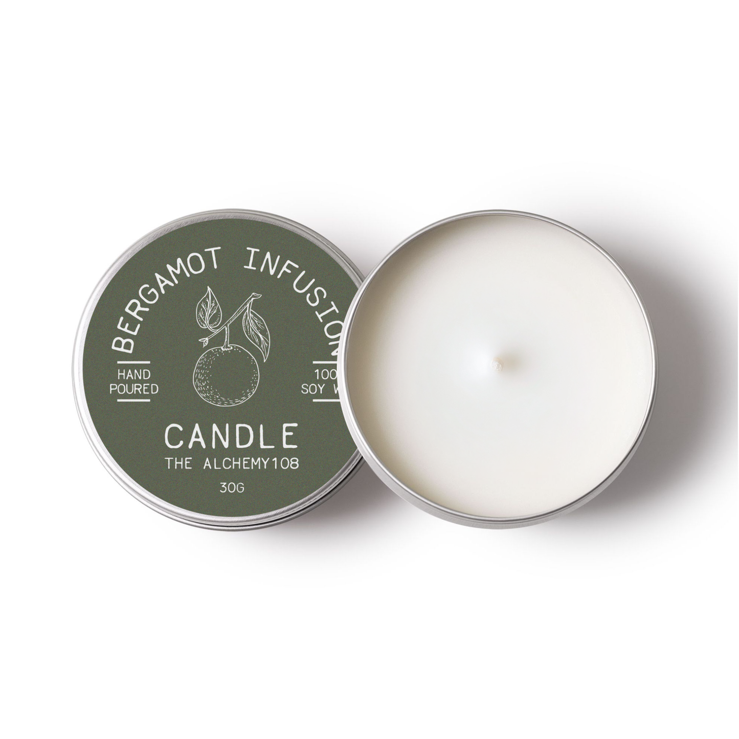 BERGAMOT INFUSION MINI Soy Wax Candle
