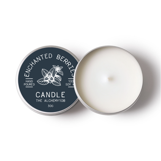 ENCHANTED BERRIES Mini Soy Wax Candle