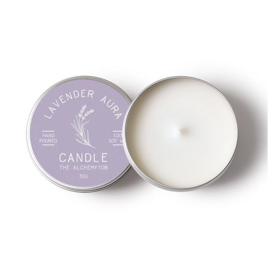 LAVENDER AREA Mini Soy Wax Candle