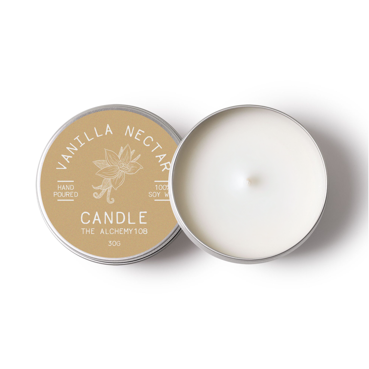 VANILLA NECTAR Mini Soy Wax Candle