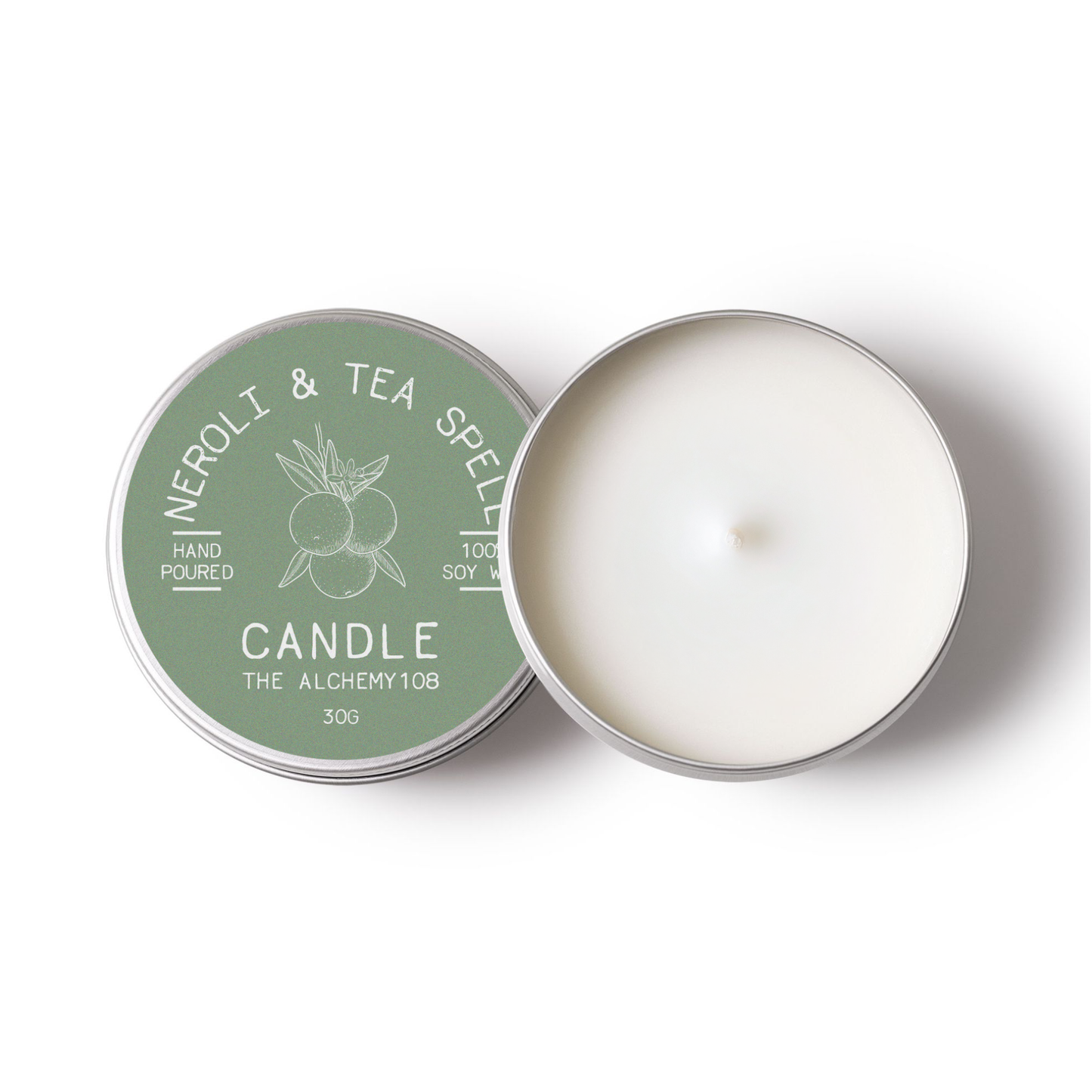 NEROLI &TEA SPELL Mini Soy Wax Candle