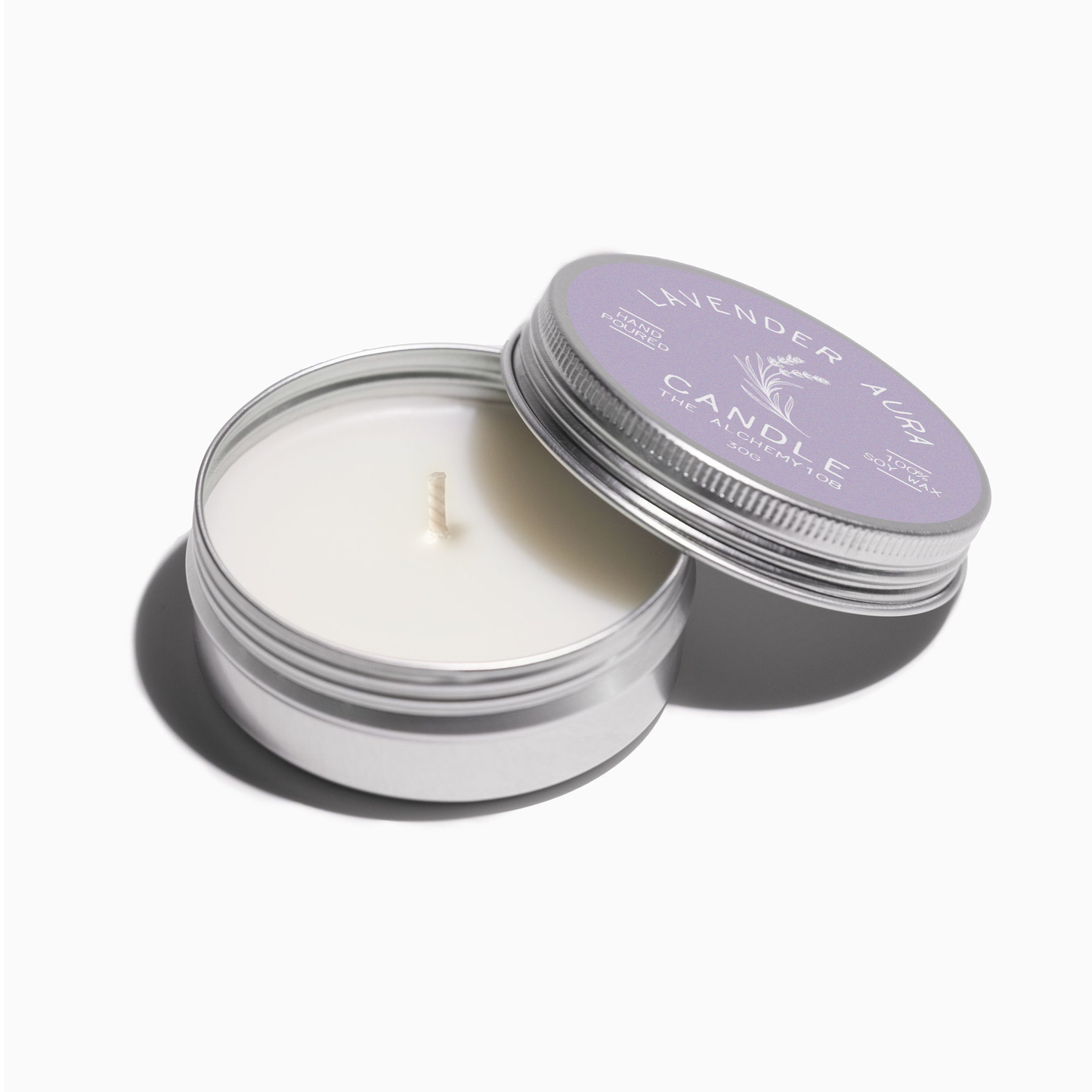 LAVENDER AREA Mini Soy Wax Candle