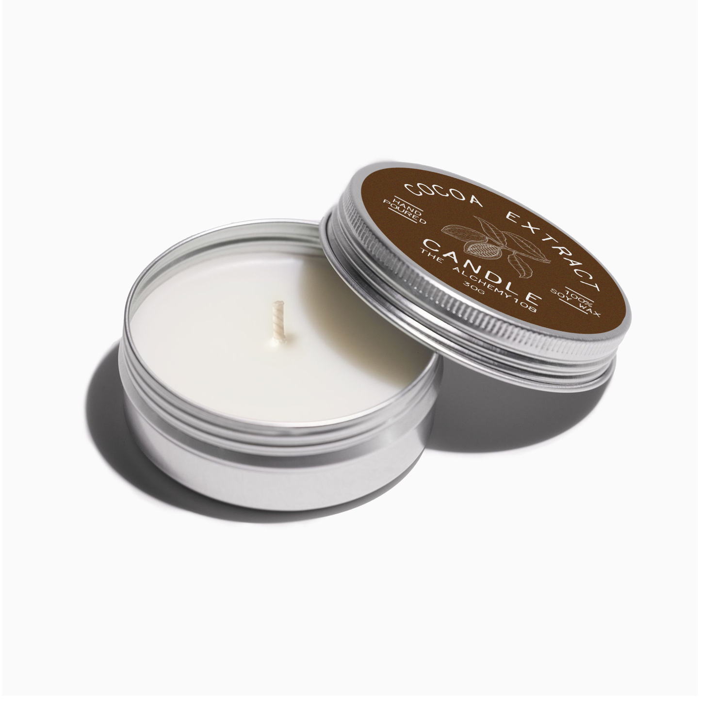 CACAO EXTRACT Mini Soy Wax Candle