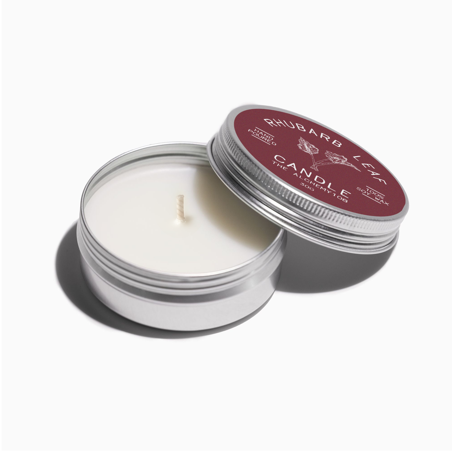 RASPBERRY NOIR Mini Soy Wax Candle