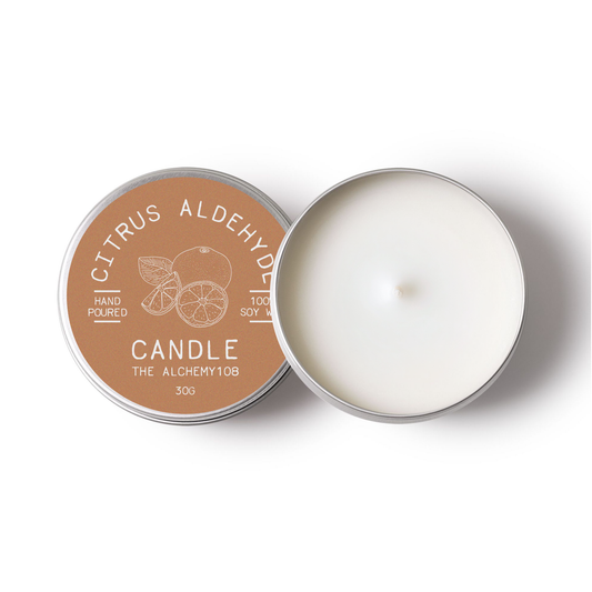 CITRUS ALDEHYDE Mini Soy Wax Candle