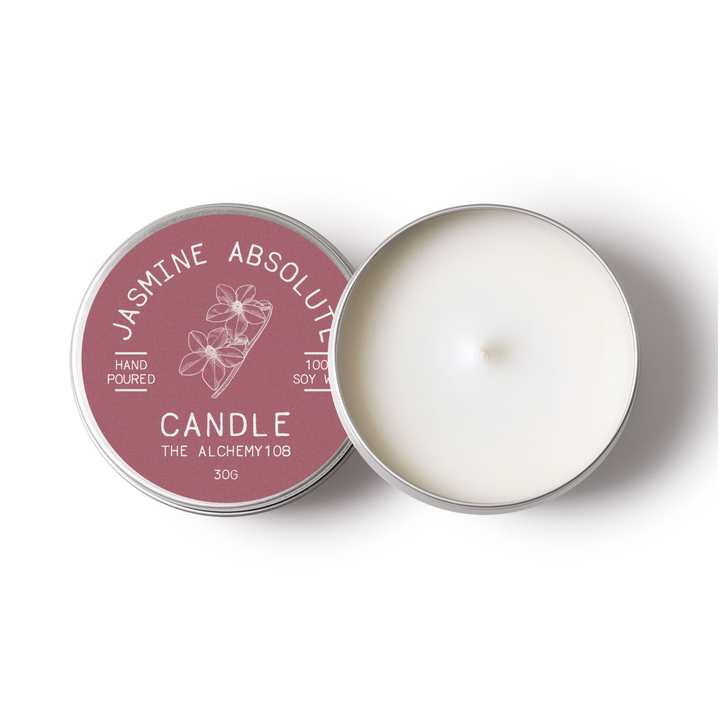 JASMINE ABSOLUTE Mini Soy Wax Candle