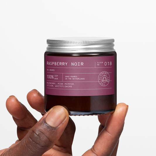 RASPBERRY NOIR Soy Wax Candle